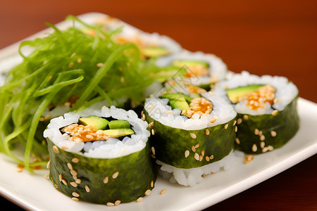 美味的寿司日本美食美味寿司高清图片