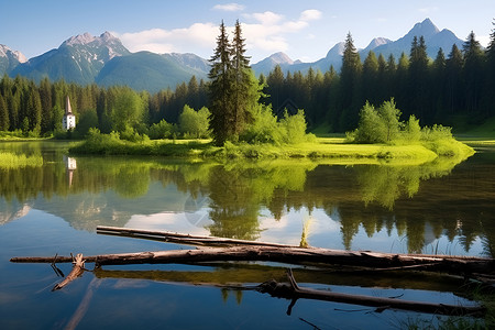 山清水秀景色山清水秀的景色背景