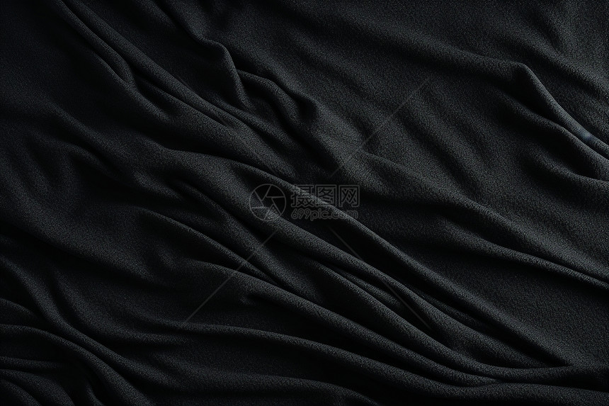 黑色的纺织物图片