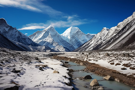 著名的喜马拉雅山背景图片
