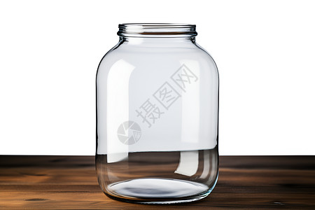 透明的玻璃器皿背景图片