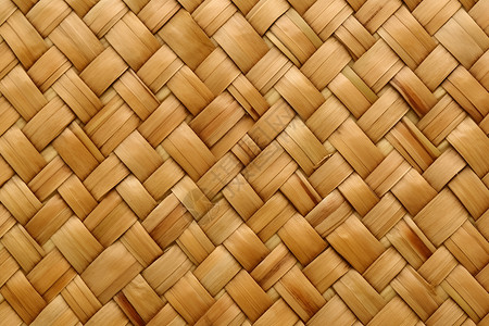 天然的竹筐背景背景图片