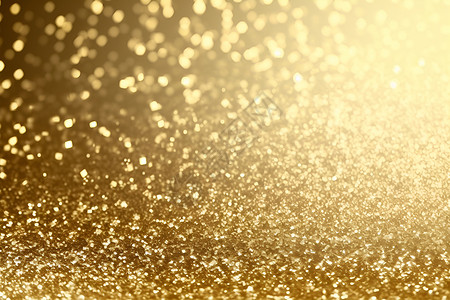 金色闪耀光效闪烁的金色背景背景