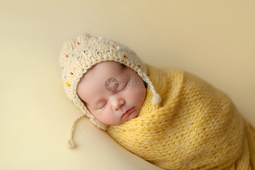 睡觉的小宝宝图片