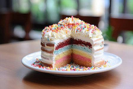 美味多彩一的蛋糕背景图片