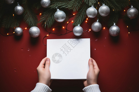 纸上的圣诞节奇迹高清图片