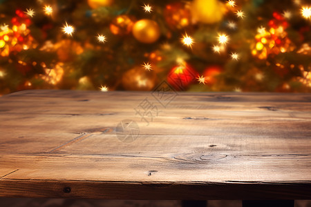 冬日传统圣诞树上背景图片