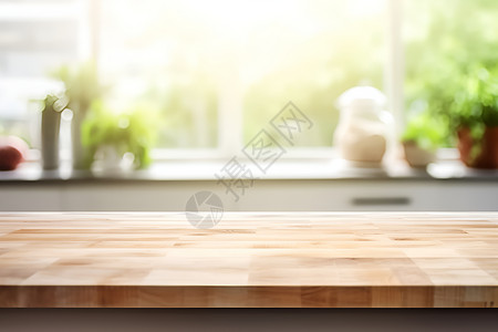 破木板自然之光下的木质桌面背景