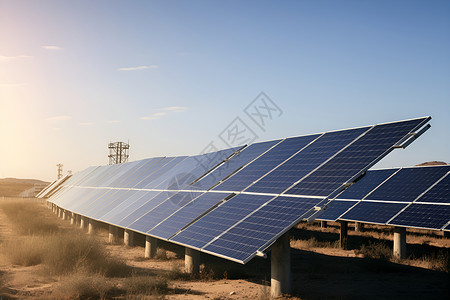 太阳能电板土地上的电力电板背景