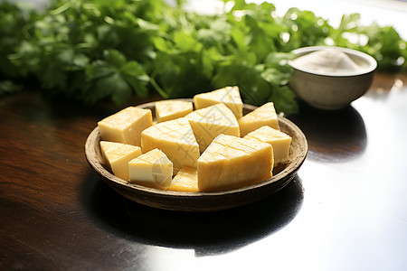 乳酪拼盘美味健康乳酪背景