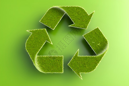 循环回收环保之美设计图片