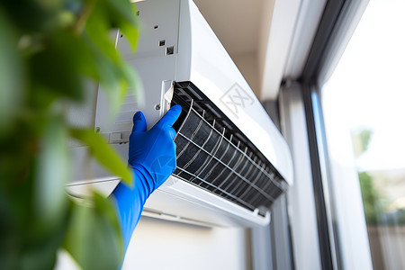 清洁空调技术空调器高清图片
