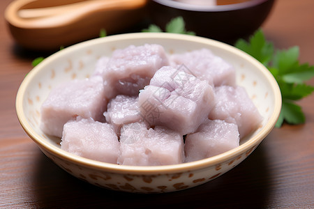 紫薯糯米糍零食紫薯米高清图片