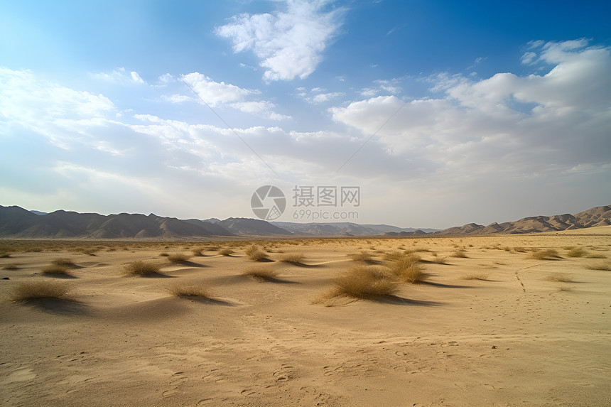 干旱的沙漠土地图片