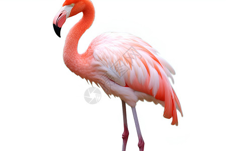 粉红火烈鸟背景图片