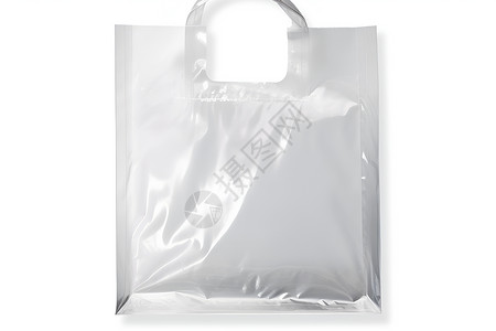 白色塑料袋背景图片