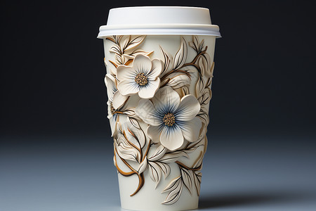 茶杯设计图画设计素材高清图片