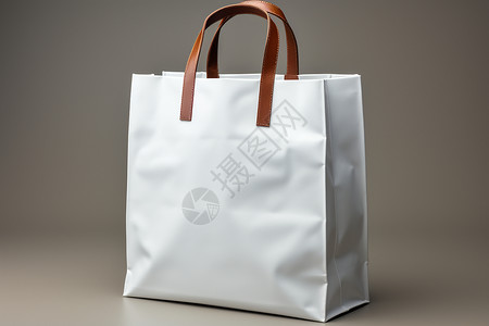 简洁白纸袋现代白纸袋高清图片