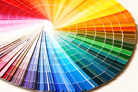 彩色光谱彩虹色彩素材高清图片