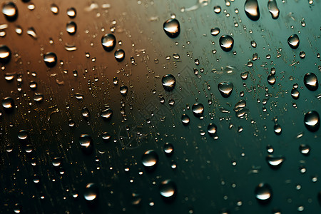 雨水洒在窗户上背景图片