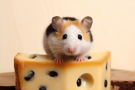 奶酪和老鼠背景图片