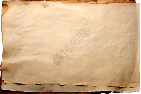 古旧的草稿纸背景图片