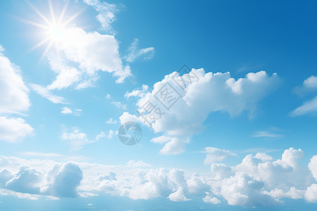 碧蓝天空背景图片