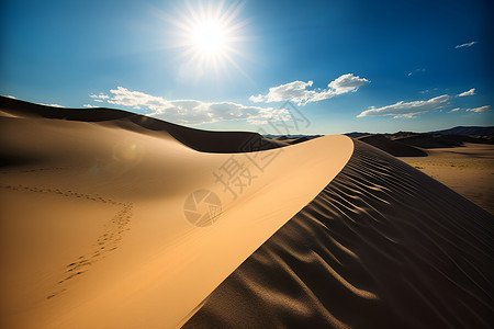 沙漠之光背景图片