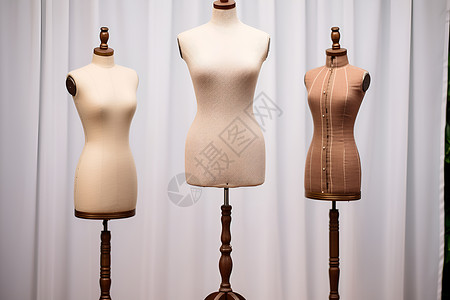 裁缝的人体模型背景图片