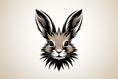 卡通的兔子图标高清图片