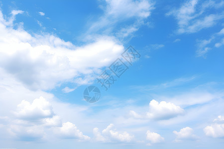 夏日天空背景图片