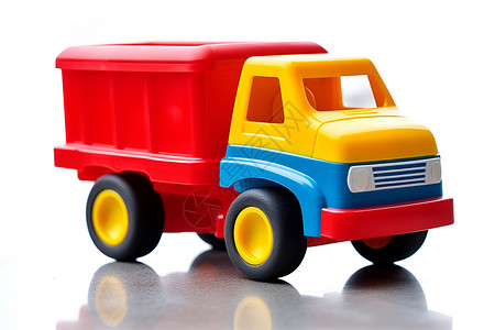 童年趣味塑料玩具小车背景