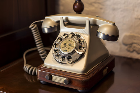复古的古董电话背景图片