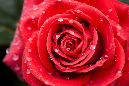红玫瑰的浪漫香气背景图片
