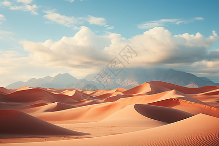 沙漠画卷背景图片