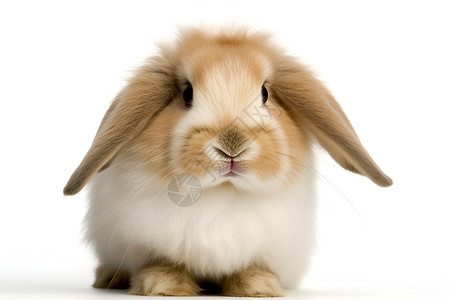 长耳朵的兔子背景图片