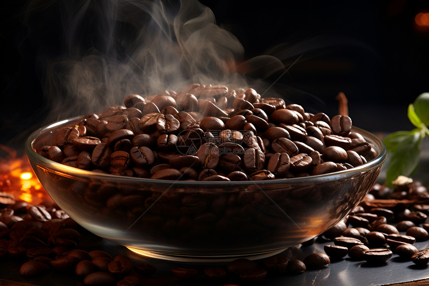 咖啡豆之香图片