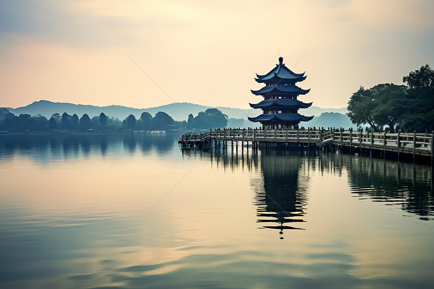 著名的千岛湖景观图片