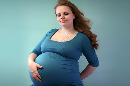 怀孕中的女性背景图片