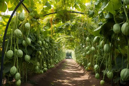 农产品果园背景图片