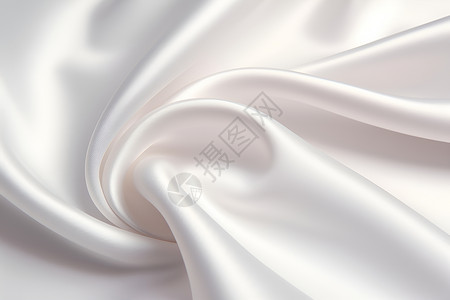 曲线波浪素材光滑柔软的丝绸背景