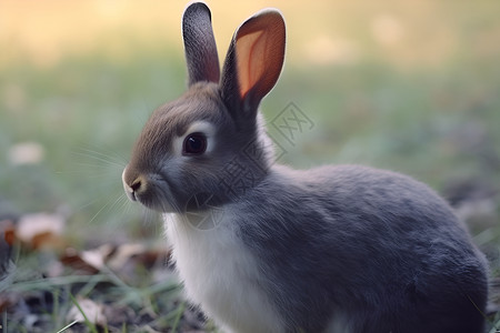 可爱小兔子背景图片