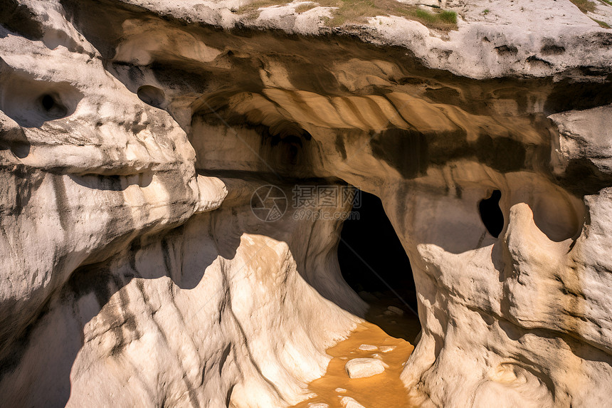 天然的洞穴图片