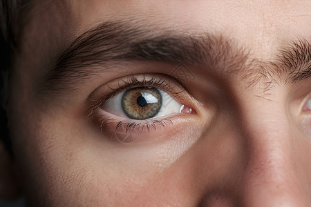男人的眼睛褐色眼睛高清图片