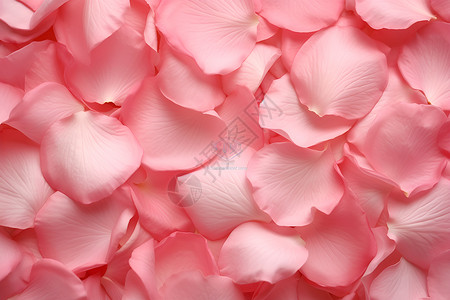 花瓣雨素材新鲜的粉色花朵背景