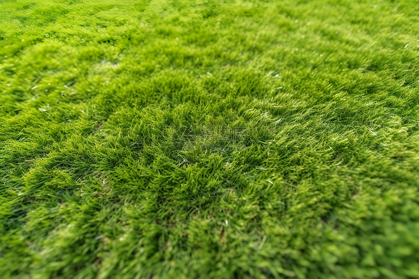 绿色的人工草坪图片