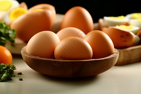 美味蛋洒美味的蔬菜和蛋背景