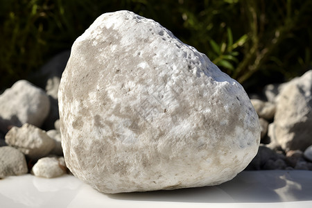 一块岩石背景图片