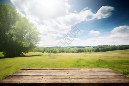 农村的木制木板背景图片
