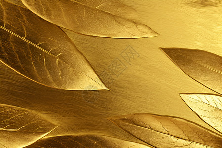 鲜艳豪华的金色镀箔高清图片